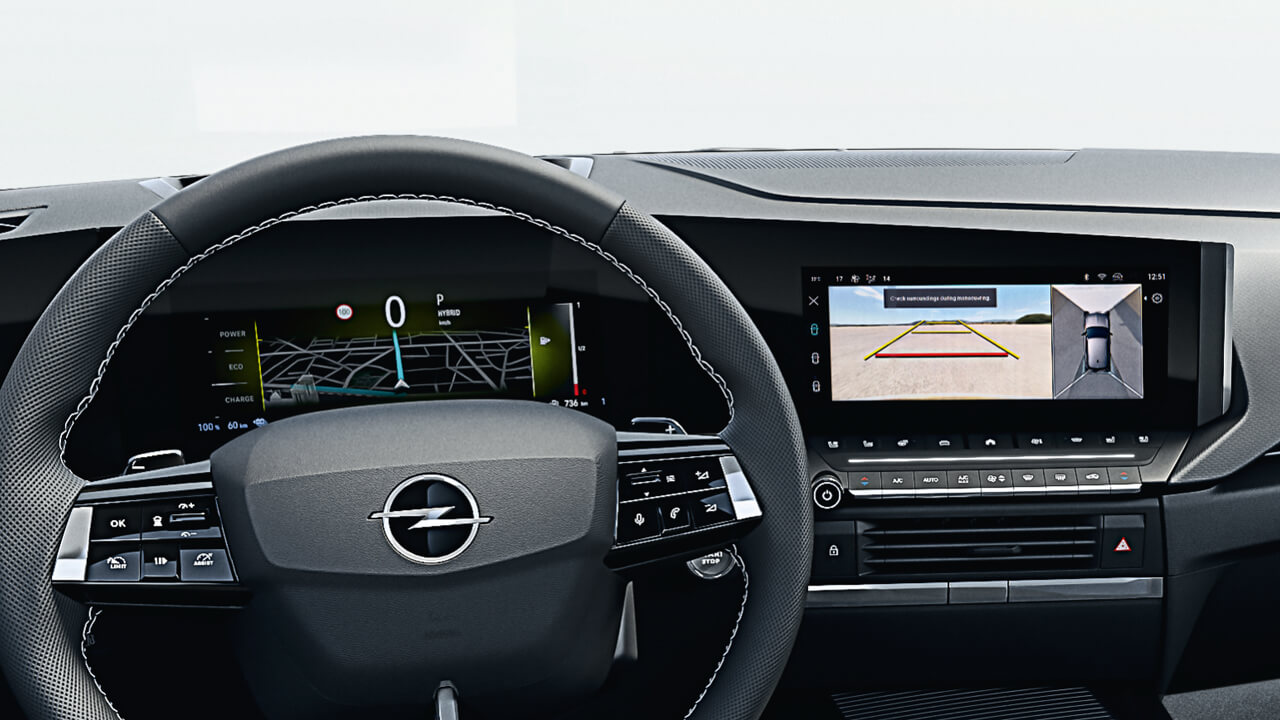 Opel Astra Hybrid - Bezpečnost a asistenční systémy - Intelli-vision Opel Astra Hybrid