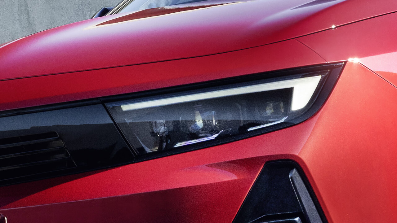 Opel Astra - Bezpečnost a asistenční systémy - Světlomety intellilux® pixel Opel Astra