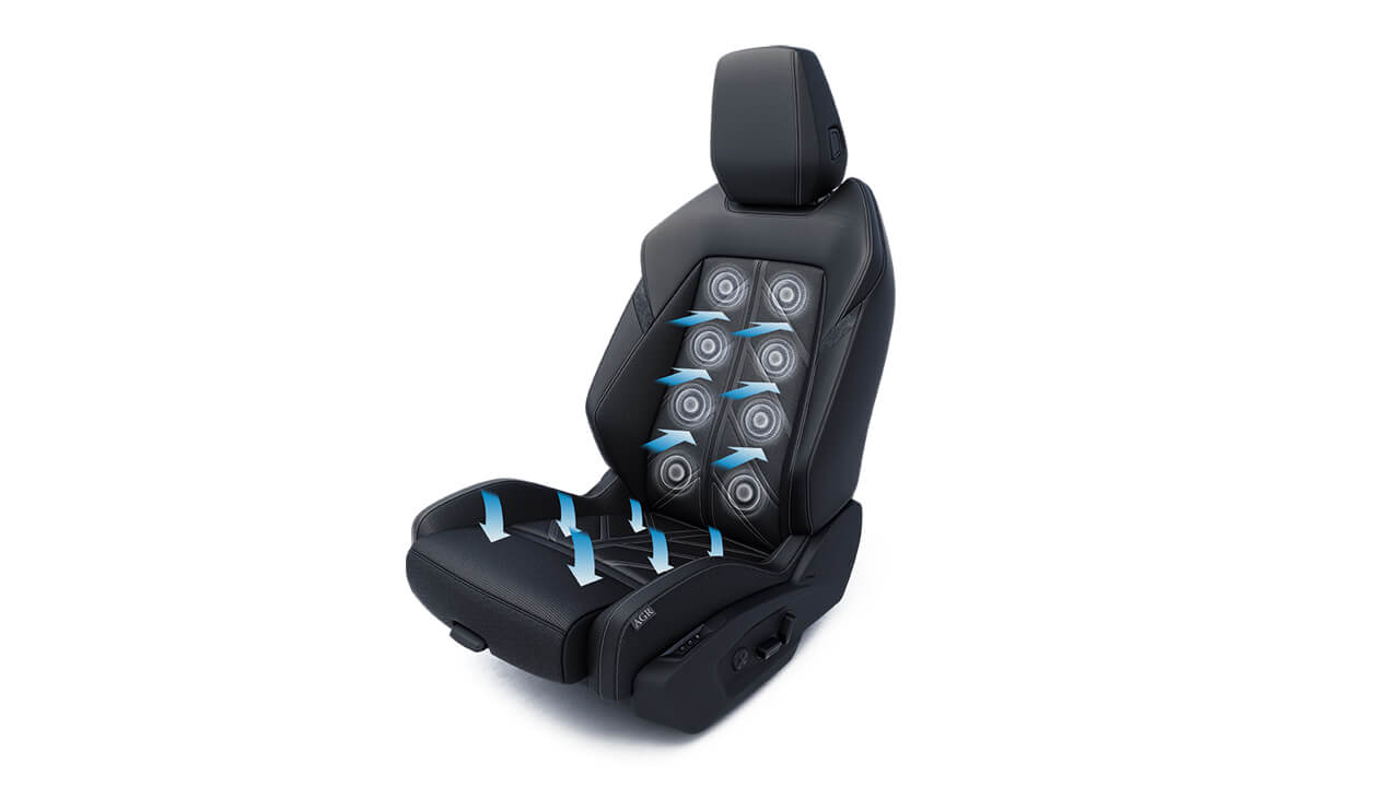 Opel Astra - Prémiové pohodlí - Ergonomická sedadla active Opel Astra