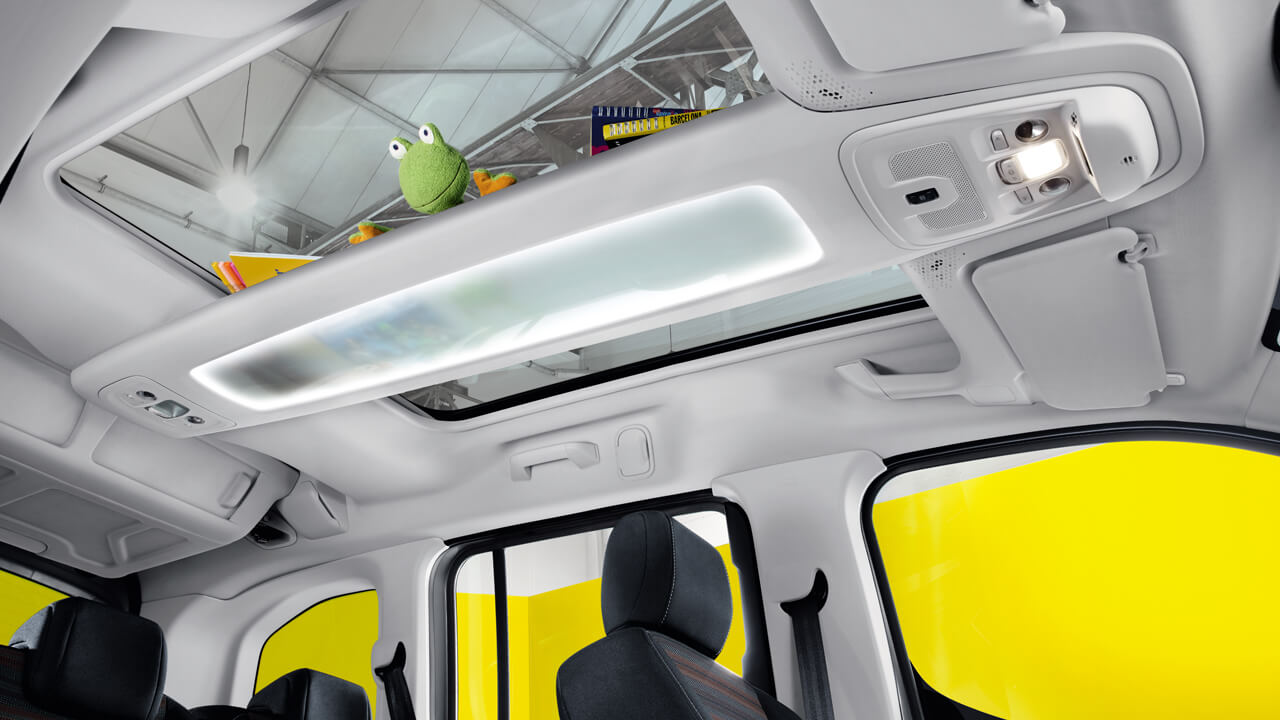 Opel Combo-e Life - Design - Panoramatická střecha Opel Combo-e Life