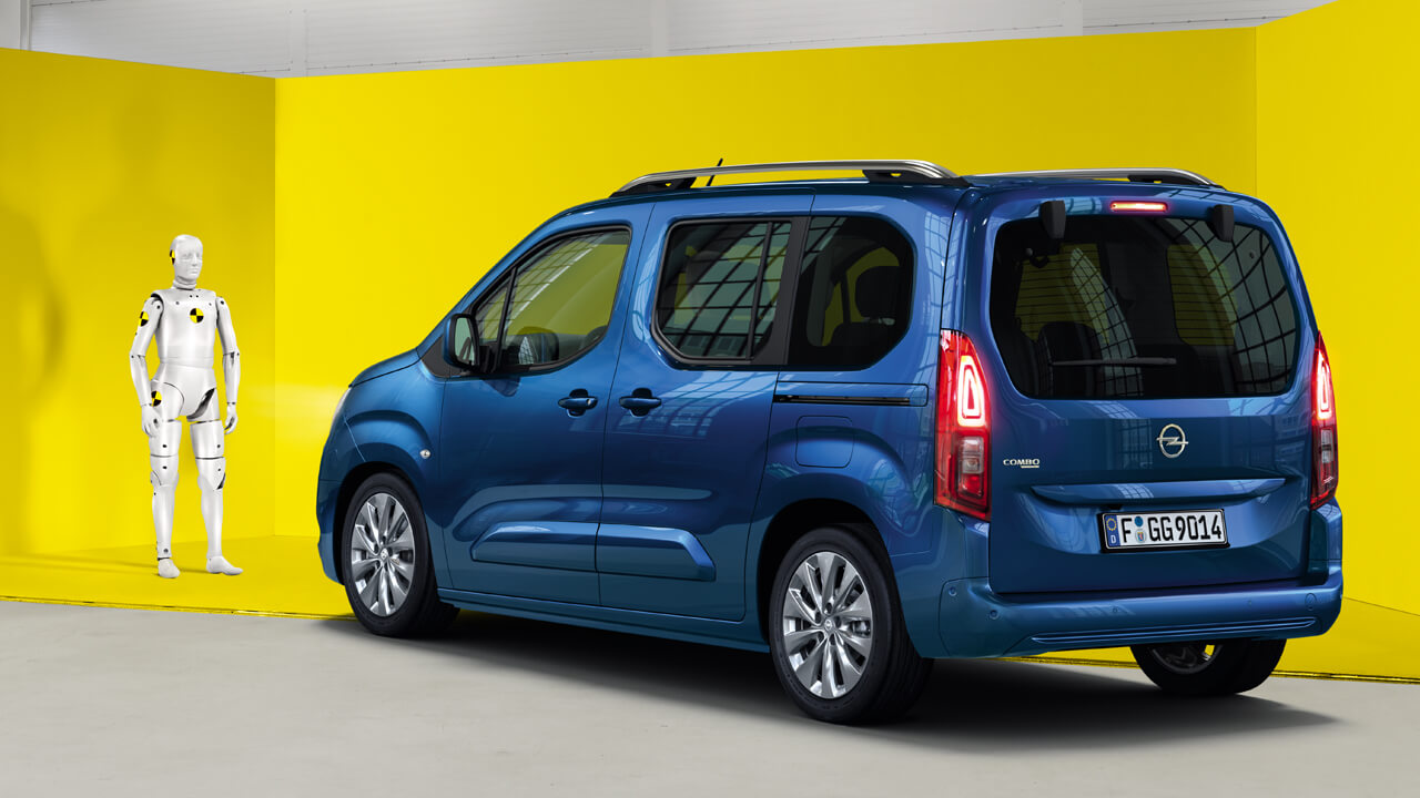Opel Combo-e Life - Bezpečnost - Automatické nouzové brzdění Opel Combo-e Life