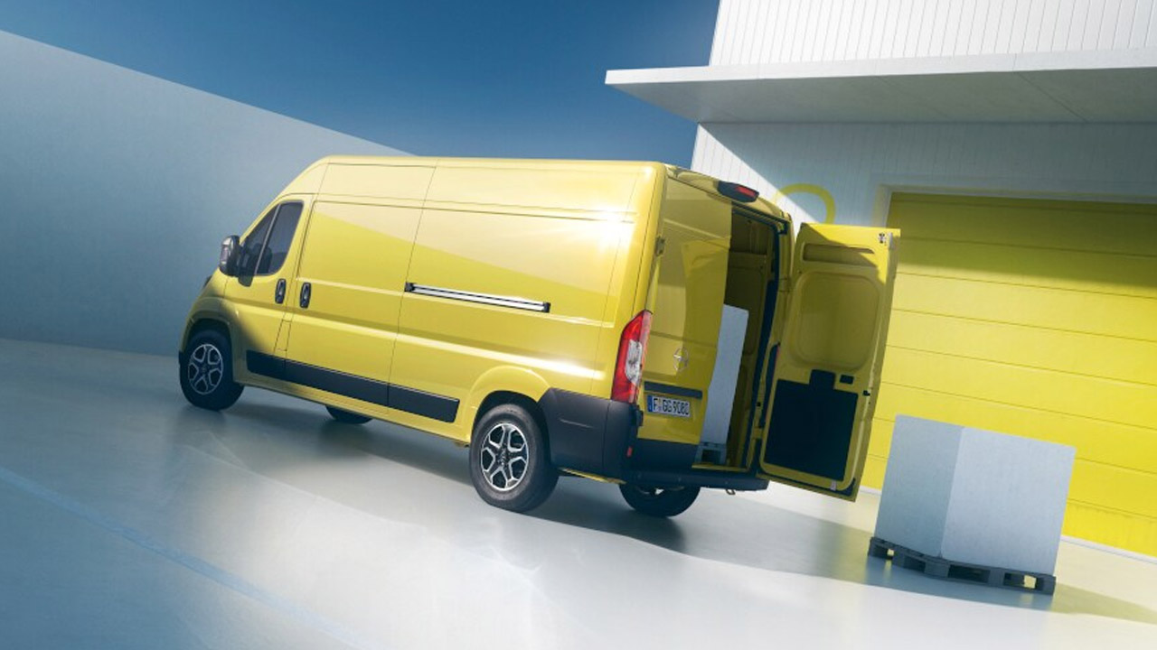 Opel Movano - Nákladový prostor - Užitečné zatížení Opel Movano