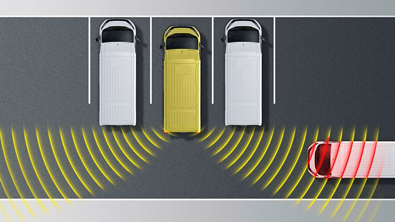 Opel Movano - Bezpečnost a asistenční systémy - Hlídání slepého úhlu Opel Movano
